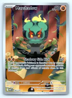 Pokemon Marshadow Mega Evolution MEG ILLUSTRATION RARE HOLO 146/132 NM - Image 1