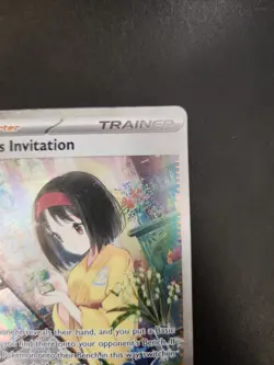 Pokemon TCG Erika's Invitation 203/165 SV 151 SIR Full Art Holo - Image 3