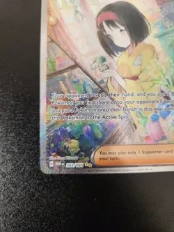 Pokemon TCG Erika's Invitation 203/165 SV 151 SIR Full Art Holo - Image 5