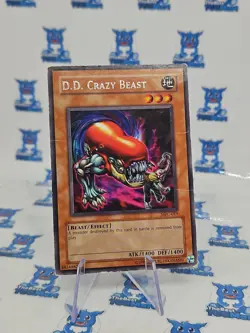 Yu-Gi-Oh! TCG D.D. Crazy Beast Magicians Force MFC-019 Unlimited Rare MP - Image 1