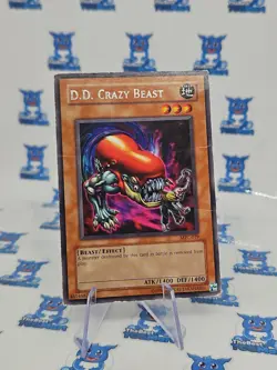 Yu-Gi-Oh! TCG D.D. Crazy Beast Magicians Force MFC-019 Unlimited Rare MP - Image 2