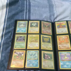 Pokemon Cards TCG Fossil Set Complete 62/62 6 1st Editions, Includes Folder - Image 2