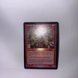 MTG English Goblin Pyromancer NM Foil Onslaught 1x card - Image 2