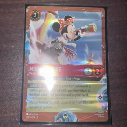 Minnie Mouse - Pirate Lookout (Disney Cruise Promo) - Disney Lorcana Promo Cards - Image 1