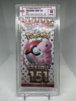 2023 Pokemon Japanese SV2A Pokemon Card 151 FASB Pack CG 10 GEM MINT CG066888 - Image 1