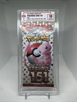 2023 Pokemon Japanese SV2A Pokemon Card 151 FASB Pack CG 10 GEM MINT CG066888 - Image 2
