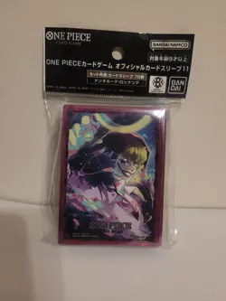 Donquixote Rosinante ONE PIECE Card Game Oﬃcial Card Sleeves 11 New Sealed - Image 1