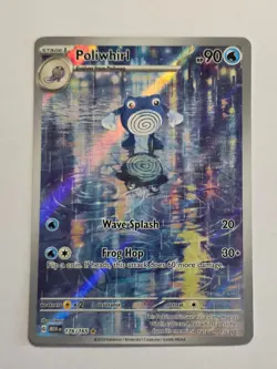 Poliwhirl 176/165 S&V 151 English IR Holo Pokemon Card - Near Mint - Image 1