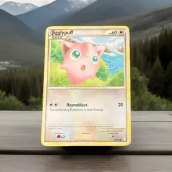 Jigglypuff HeartGold SoulSilver 68/123 Pokemon Card 2010 - Image 1