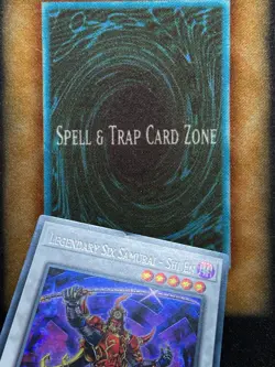 Yugioh Legendary Six Samurai - Shi En SPWA-EN011 Secret Rare 1st Ed LP - Image 2