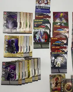Lot of Bakugan Battle Brawlers Cards - Magnetic & Non-magnetic - Cards Only - Image 2