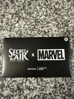 MTG Secret Lair x Marvel Wolverine Rainbow Foil Edition Factory Sealed - Image 1
