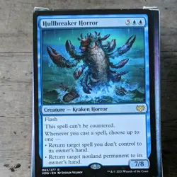 Wizards of the Coast MTG Hullbreaker Horror 063/277 Rare Blue Regular EN 2021 - Image 1