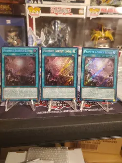 x3 Primite Lordly Lode ROTA-EN058 Rage of the Abyss 1st Edition Secret Rare - Image 1