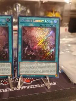 x3 Primite Lordly Lode ROTA-EN058 Rage of the Abyss 1st Edition Secret Rare - Image 4
