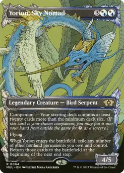 NM Showcase Yorion, Sky Nomad, MTG, Multiverse Legends, Magic, 64 - Image 1