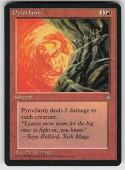 Pyroclasm 214 Uncommon Ice Age Magic: The Gathering Near Mint - Image 1