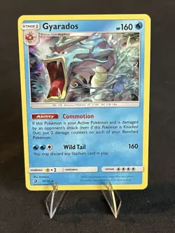 Pokemon Gyarados 20/70 Holo Rare Dragon Majesty Card Near Mint Condition - Image 1
