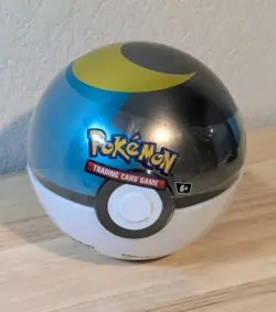 Pokemon 2024 Q4 Poke Ball Tin - MOON BALL - Sealed - Image 1