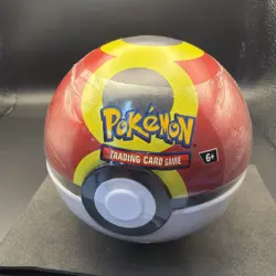 Pokemon 2025 Q4 Poke Ball Tin - 1 Sealed Tin with 3 Booster Packs E25 - Image 1