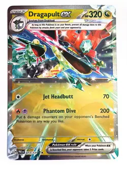 Dragapult ex 073/131 Holo Double Rare Prismatic Evolutions Pokemon Near Mint - Image 1