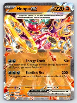Hoopa ex 098/182 Double Rare Paradox Rift Pokemon Near Mint - Image 1