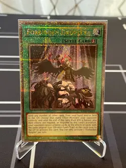 Yugioh TCG, Forbidden Droplet, RA01-EN064, 1st Edition, QCSR, LP - Image 1