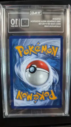2025 Pokemon Mega Evolution Inteleon 142/132 Illustration Rare TAG 10 Gem Mint - Image 2