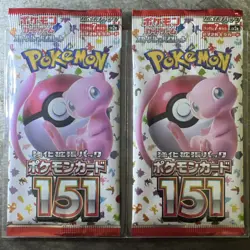 Pokemon TCG Scarlet & Violet - Pokemon Japanese 151 Booster Packs - LOT of 2 - Image 1