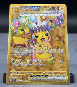 PIKACHU EX 247/191 HYPER RARE SURGING SPARKS POKEMON NM - Image 2