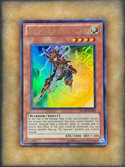Yugioh The Six Samurai - Zanji RYMP-EN092 Ultra Rare NM - Image 1