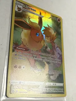 Flareon TG01/TG30 Holo Brilliant Stars Trainer Gallery Pokemon Holo NM - Image 3
