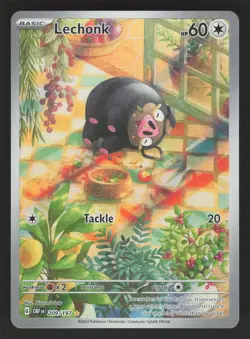 Lechonk 209/197 Pokemon TCG SV03: Obsidian Flames VLP - Image 1