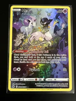 Pokemon TCG Mew GG10/GG70 Crown Zenith NM Fast shipping - Image 1