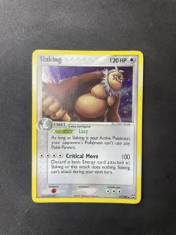 Slaking 13/108 Power Keepers Pokemon Holo Rare - Image 1