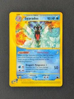 Gyarados 11/144 Skyridge Rare NM 2003 Pokemon WOTC e-Reader Near Mint - Image 1