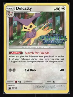 Delcatty - (Prerelease) Holo Promo Pokemon SM Promos SM132 LP - Image 1