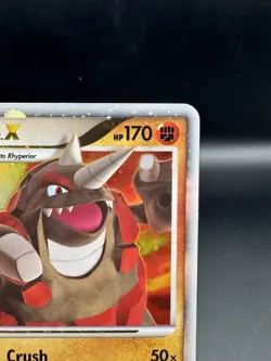 Rhyperior LV.X DP29 Diamond and Pearl Holo Rare Promo Pokemon TCG English 2008 - Image 3