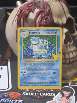 ☠☠ Pokemon Blastoise 2/102 Celebrations: Classic Collection Holo - Image 1