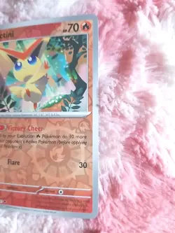 Victini 021/191 Sv08: Surging Sparks Reverse Holo Pokemon TCG NM - Image 3