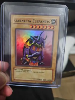 Yu-Gi-Oh! TCG Garnecia Elefantis Metal Raiders MRD-125 Unlimited Super Rare - Image 1