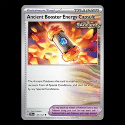 Ancient Booster Energy Capsule 140/162 - Temporal Forces Pokemon Card - Image 1
