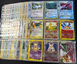DAMAGED Lot of 117 ALL HOLO Vintage Pokemon Card Binder Collection DAMAGED - Image 1