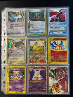 DAMAGED Lot of 117 ALL HOLO Vintage Pokemon Card Binder Collection DAMAGED - Image 2