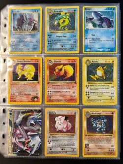 DAMAGED Lot of 117 ALL HOLO Vintage Pokemon Card Binder Collection DAMAGED - Image 4