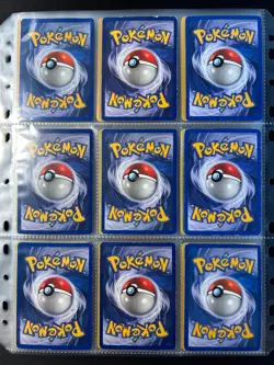 DAMAGED Lot of 117 ALL HOLO Vintage Pokemon Card Binder Collection DAMAGED - Image 5