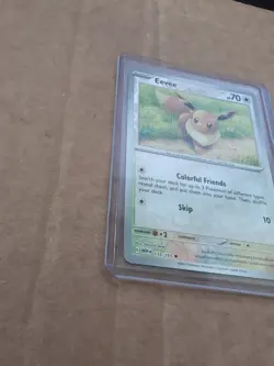 Pokemon Eevee Reverse Holo Common Card #133/165 SV Scarlet & Violet 151 A53 - Image 3