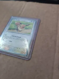 Pokemon Eevee Reverse Holo Common Card #133/165 SV Scarlet & Violet 151 A53 - Image 4