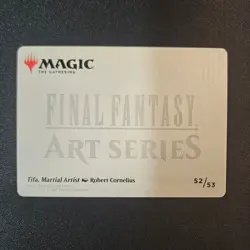 Tifa, Martial Artist - Art Series 52/53 - Final Fantasy MTG - Art Card - Image 2