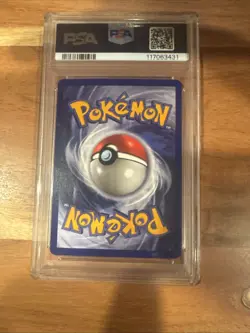 Pokemon TCG Blastoise Holo Unlimited Rare Card Base Set 2/102, PSA 5 - Image 2